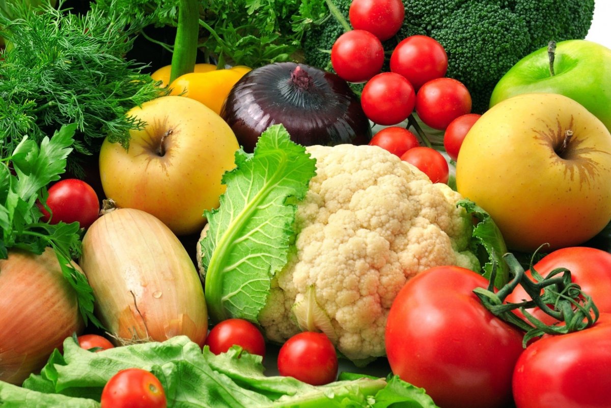 Продукты овощи