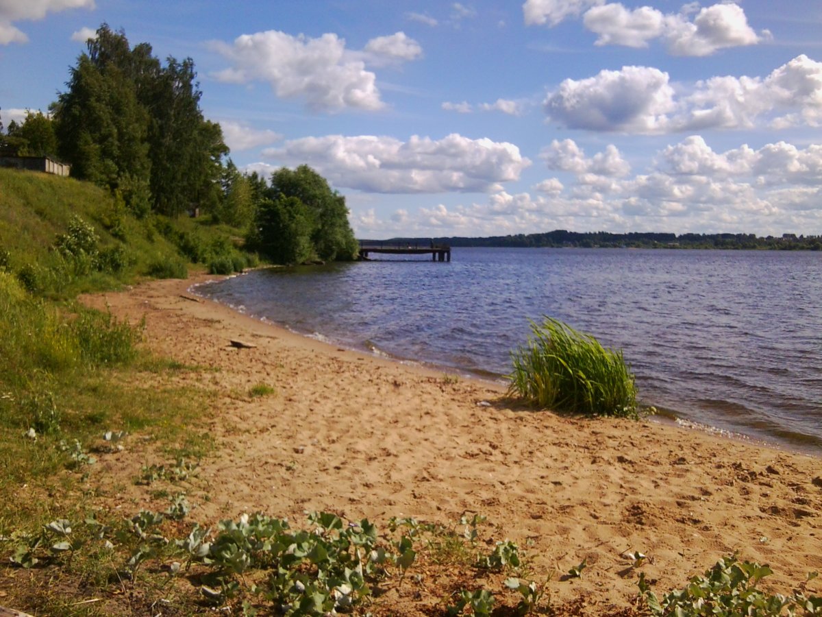 Центральный пляж, Кострома