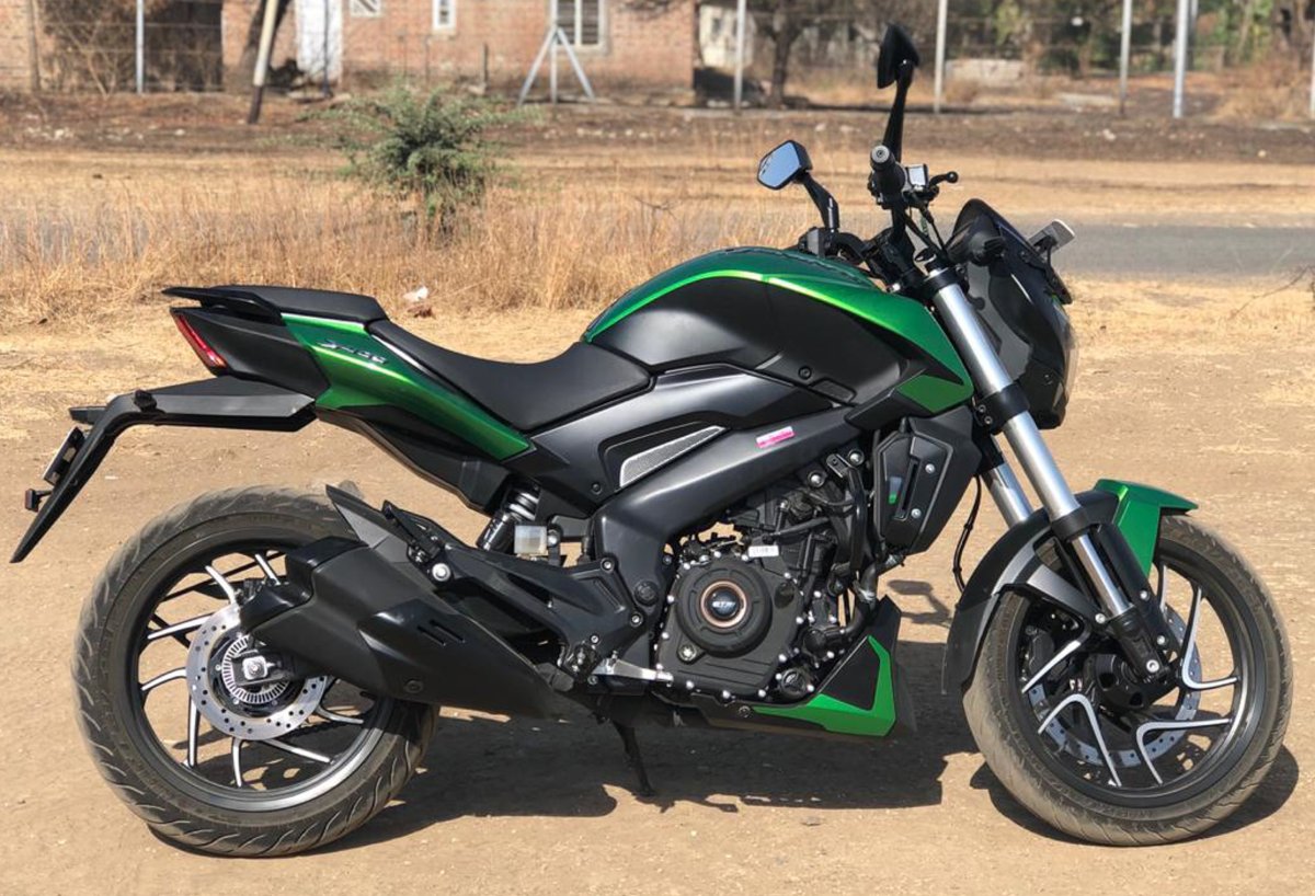 Bajaj Dominar 400 зеленый