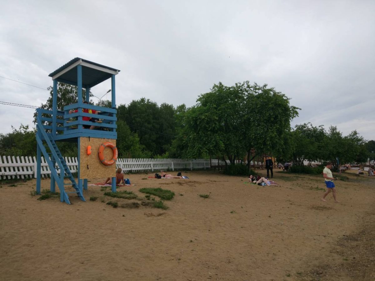 Пляж Якоби Иркутск