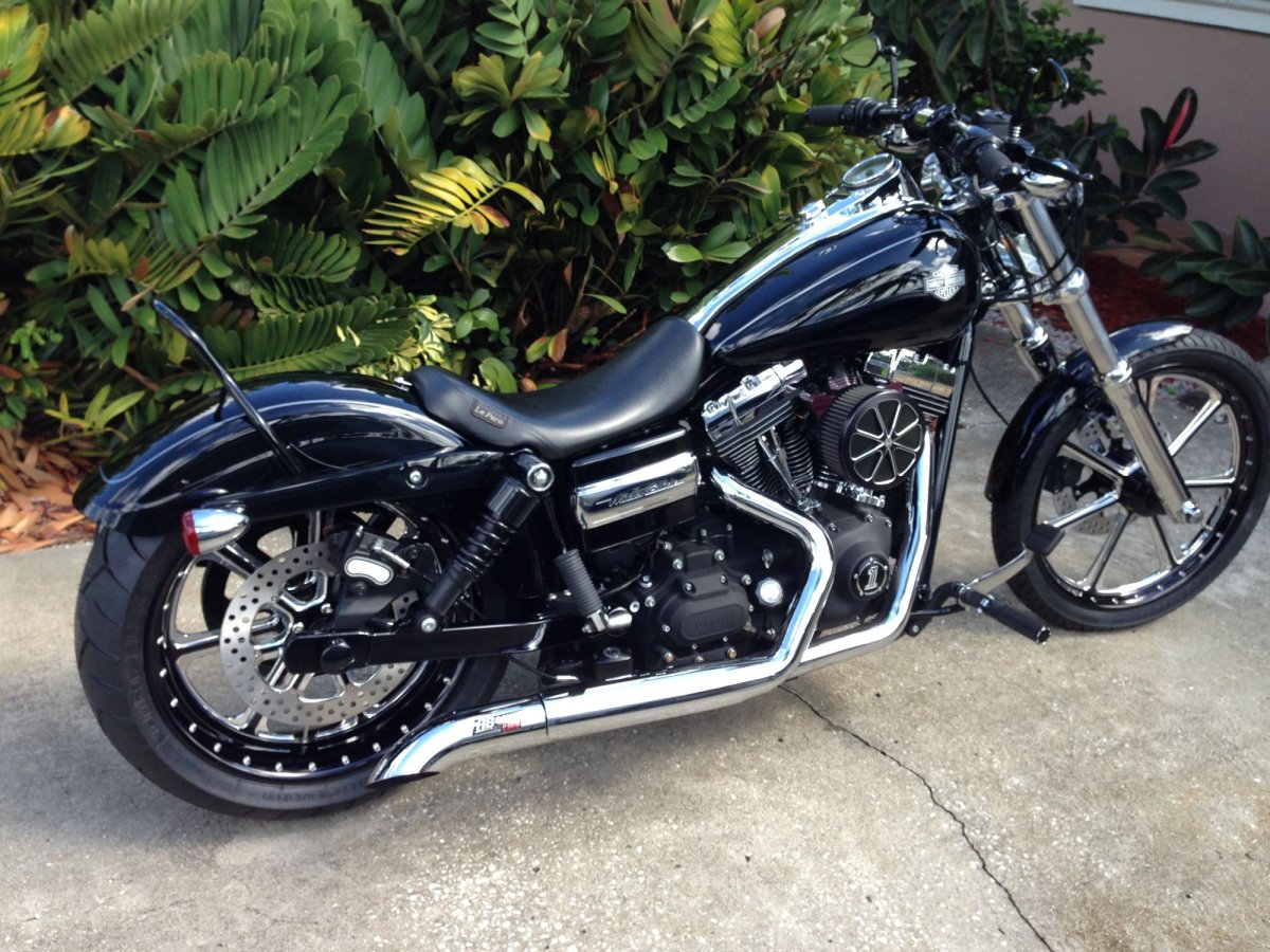 Harley-Davidson wide Glide 2010