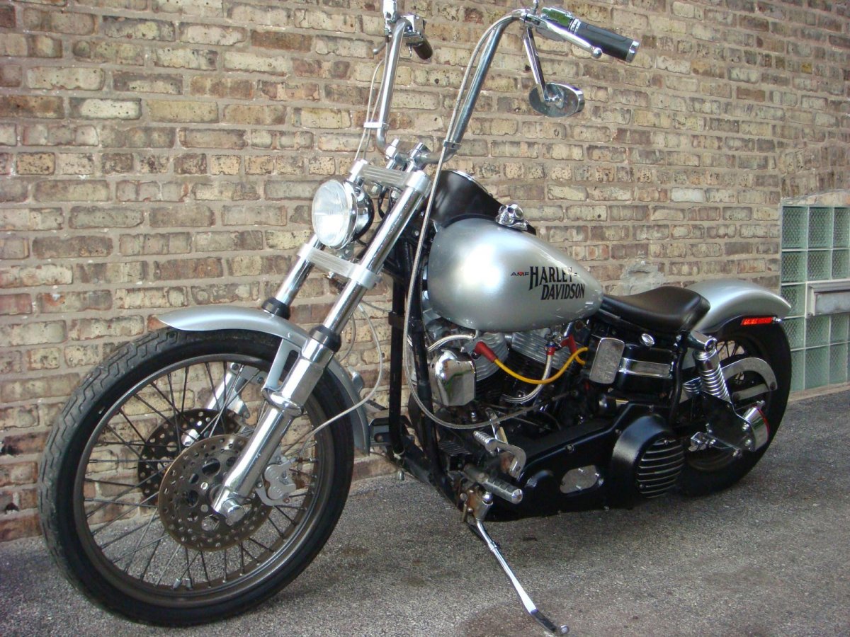 Wide Glide Harley Davidson 1980