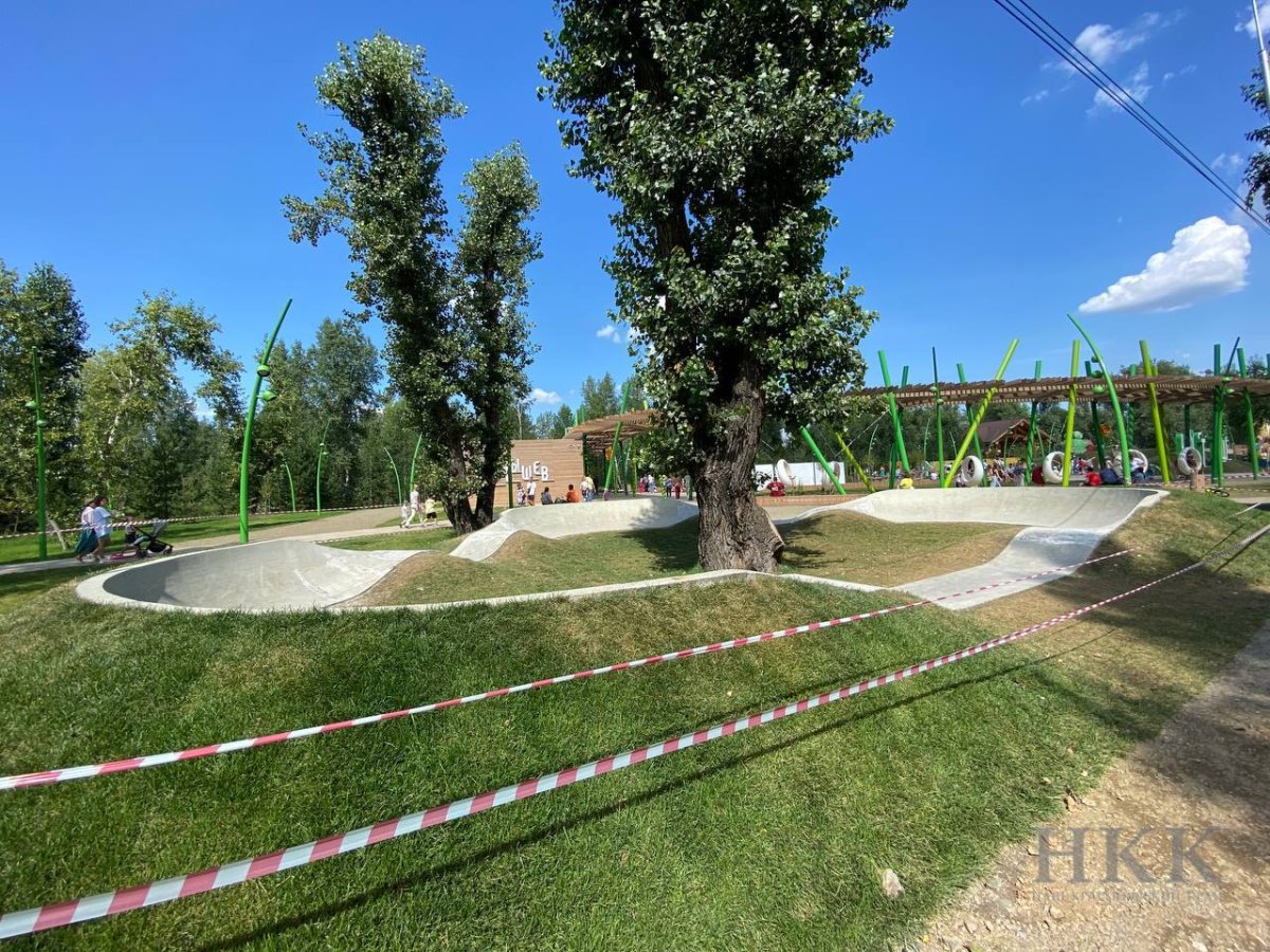 Скейт парк в Красноярске остров Татышева
