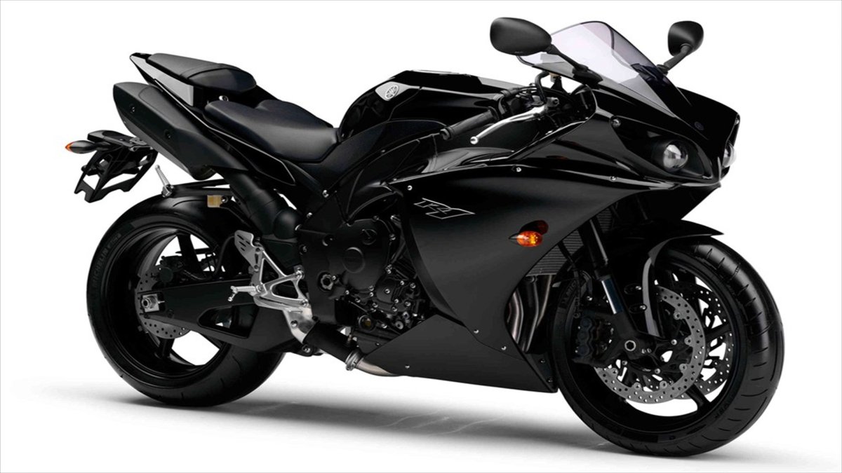 Мотоцикл Yamaha r1 чёрный