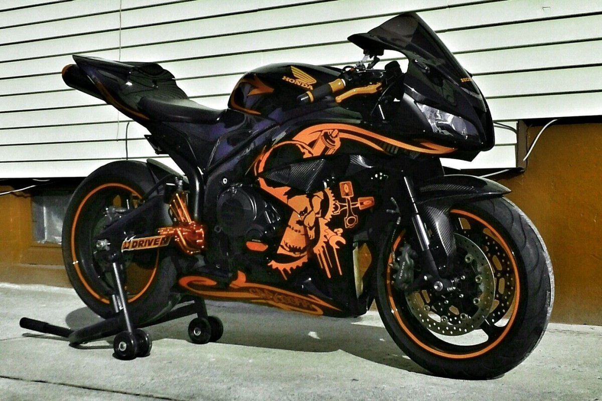 Honda cbr600rr тюнингованный