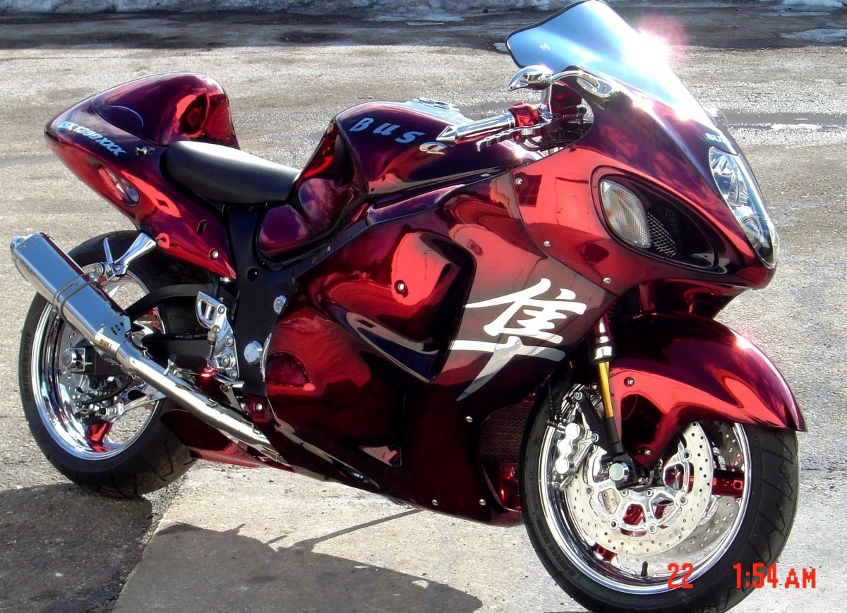 Suzuki Hayabusa Red