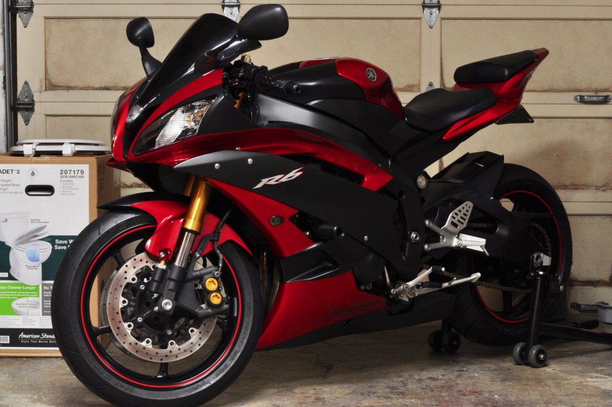 Yamaha YZF r6 Black