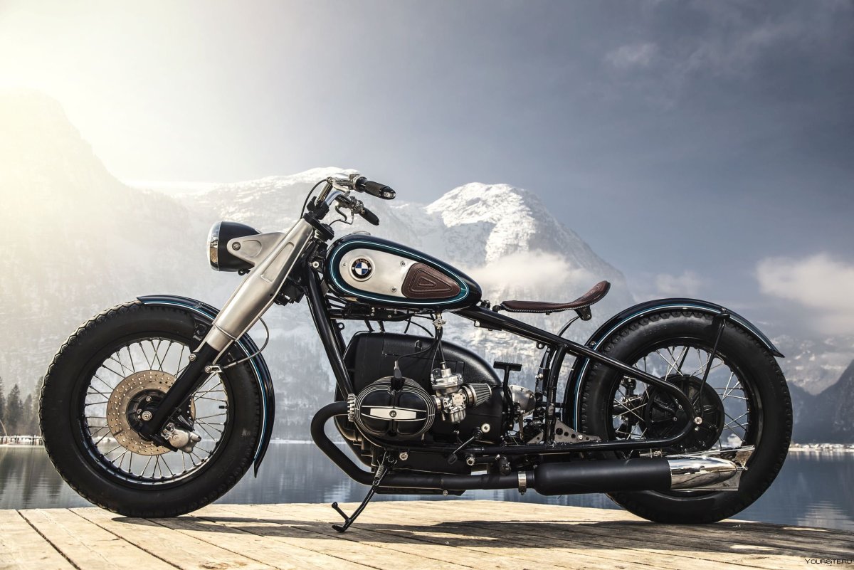 Bobber мотоцикл BMW
