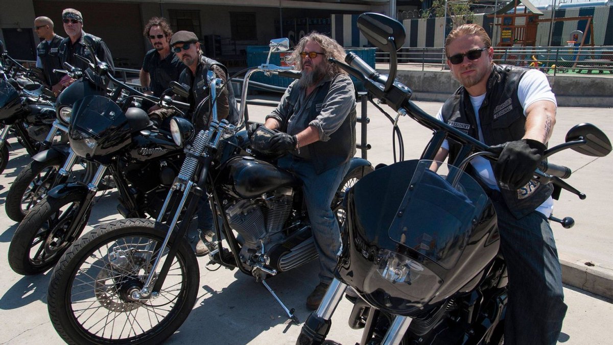 Sons of Anarchy байкеры