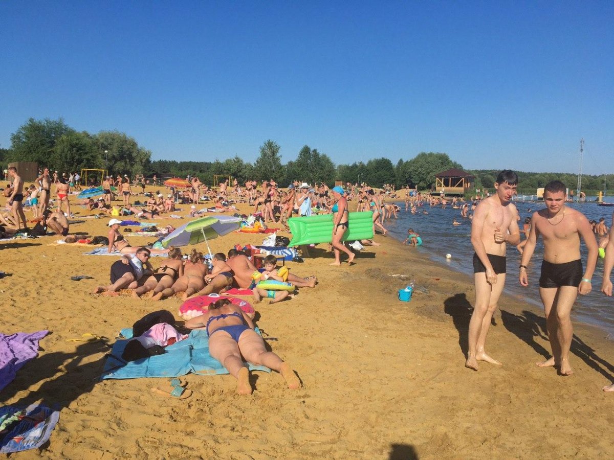 Пляж на ГПЗ Пенза