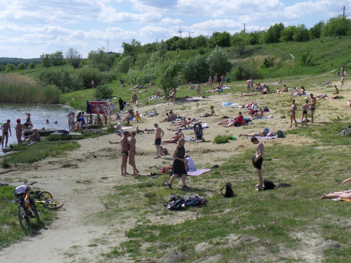 Пляж на ГПЗ Пенза
