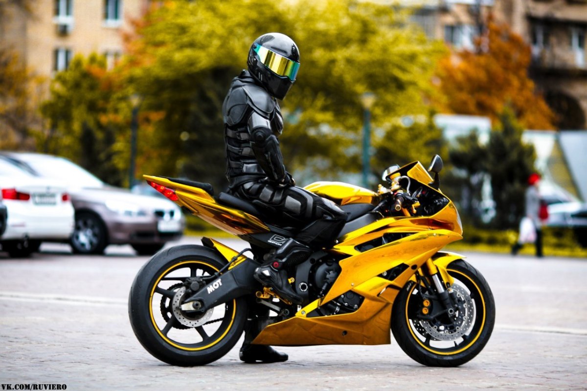 Yamaha r6 Gold