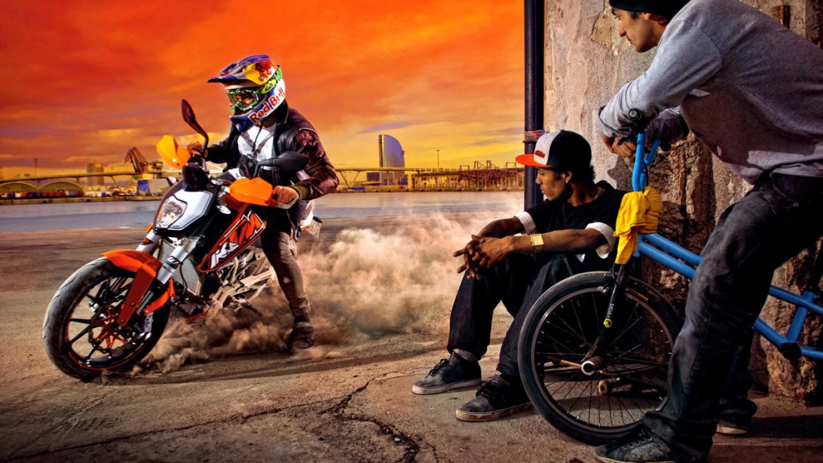 KTM Duke 125 Stunt