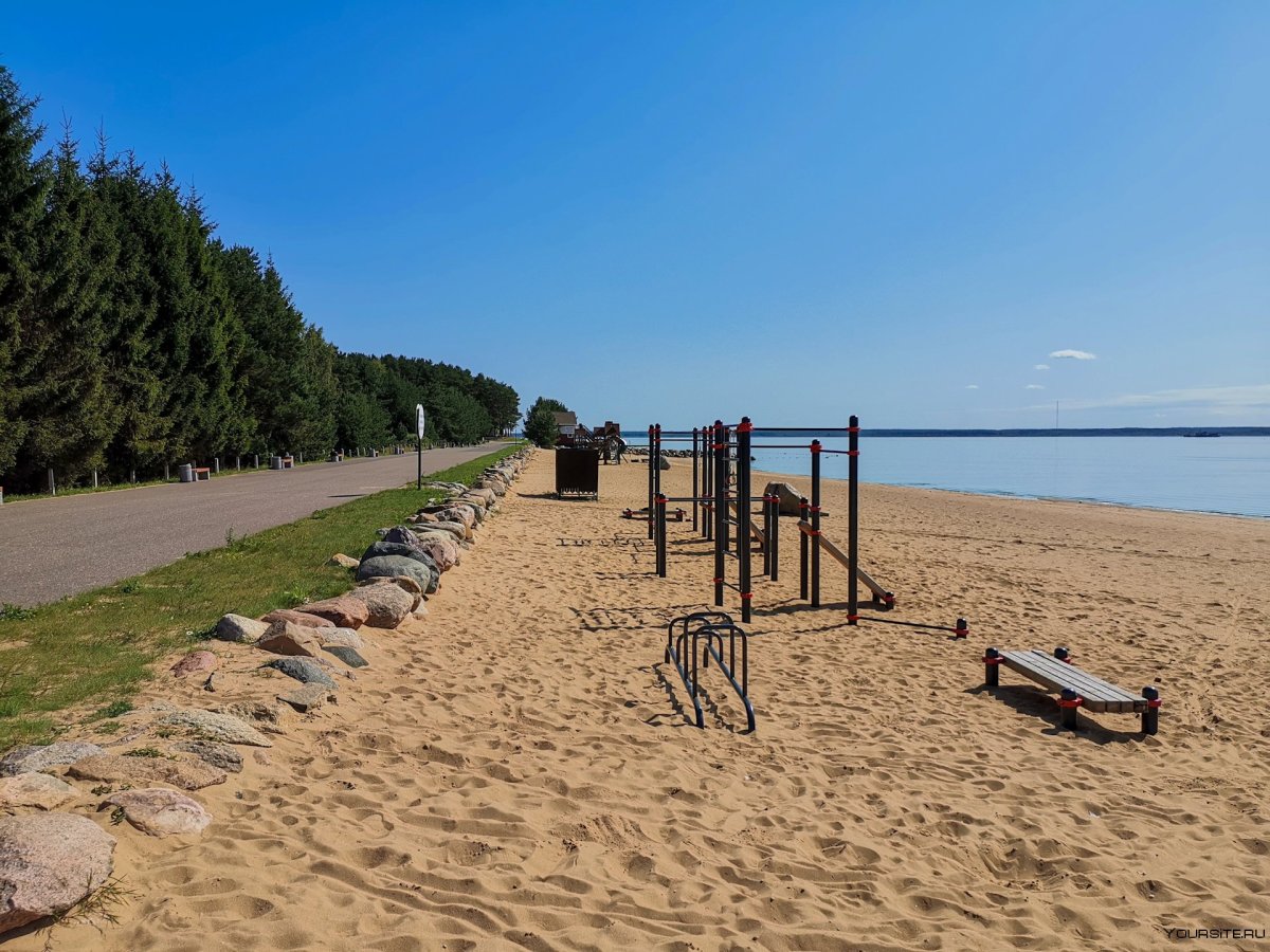 Пляж Коприно Рыбинск