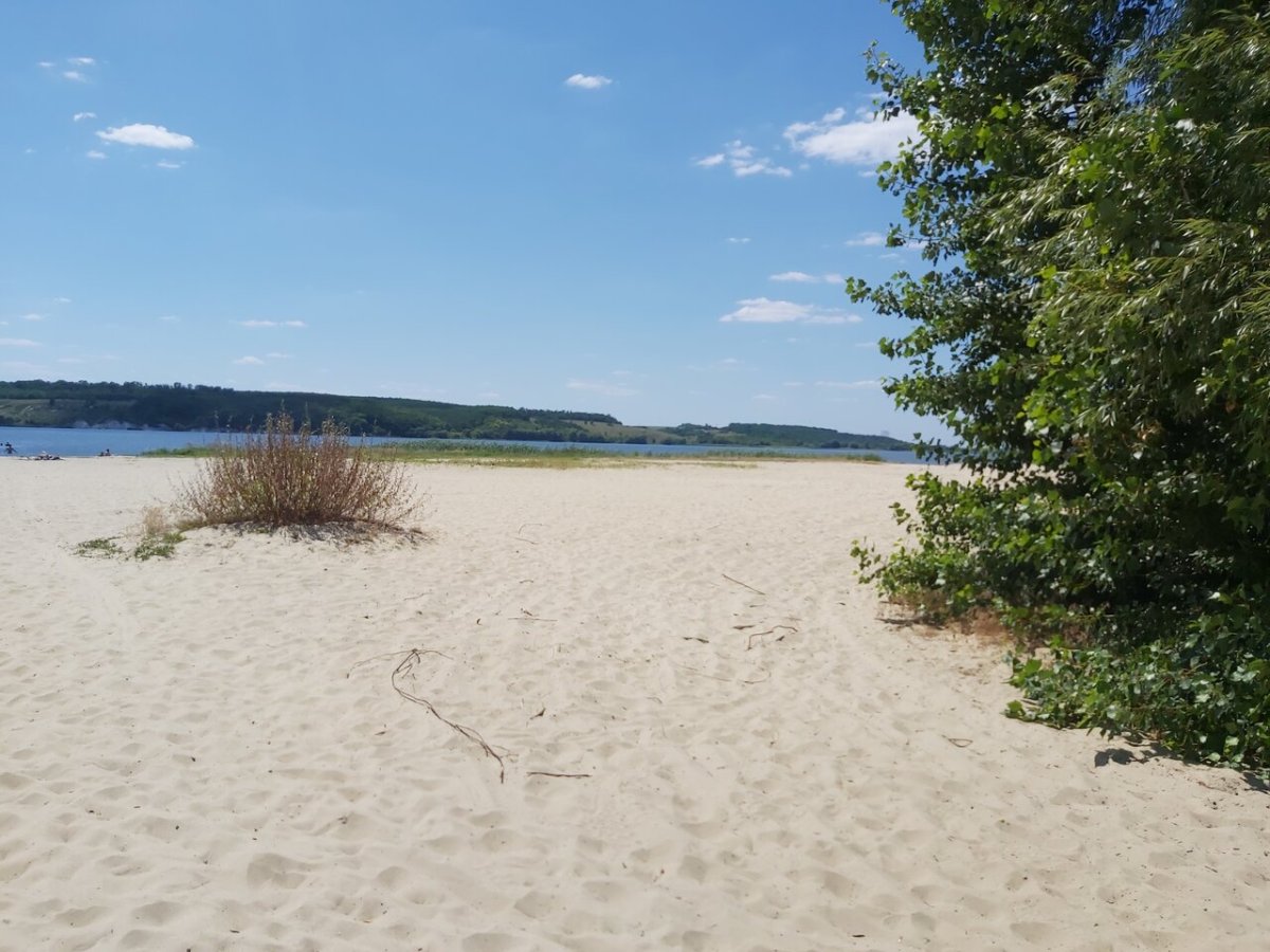 Маслова Пристань Белгородская пляж