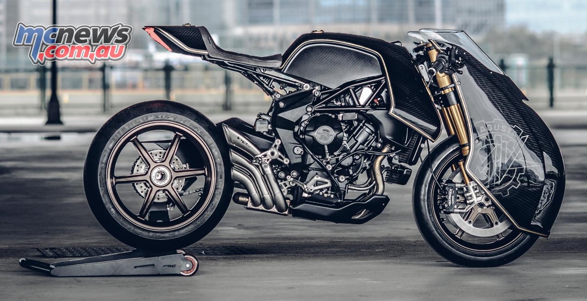 Rough Crafts 'Ballistic Trident' MV Agusta brutale 800rr Custom Motorcycle