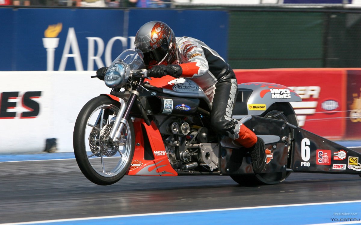 Харлей Дэвидсон Drag Racing