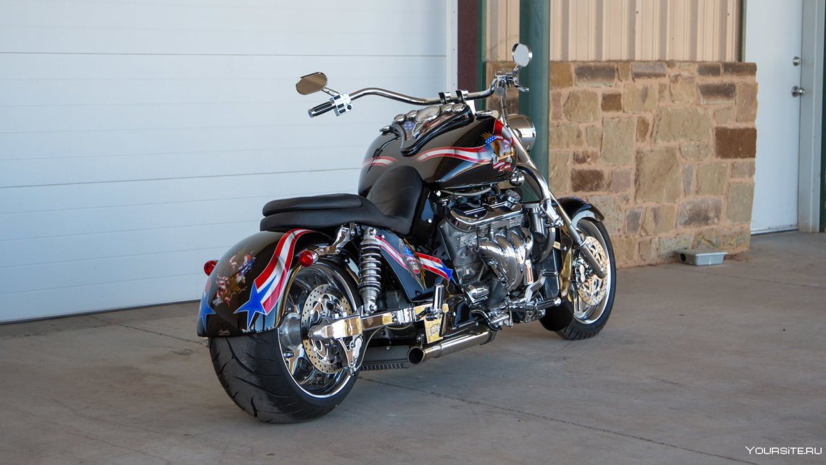 Boss Hoss v8 мотоцикл 6200cc 445hp