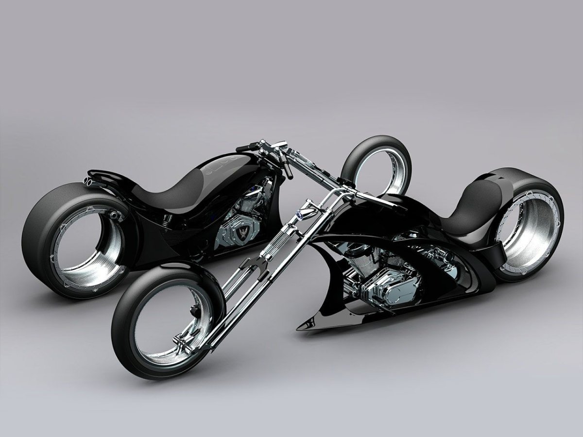 Harley Davidson чоппер необычные модели