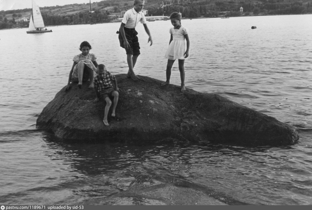 Хортица 1968 год пляж