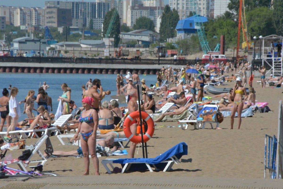 Саратовский городской пляж