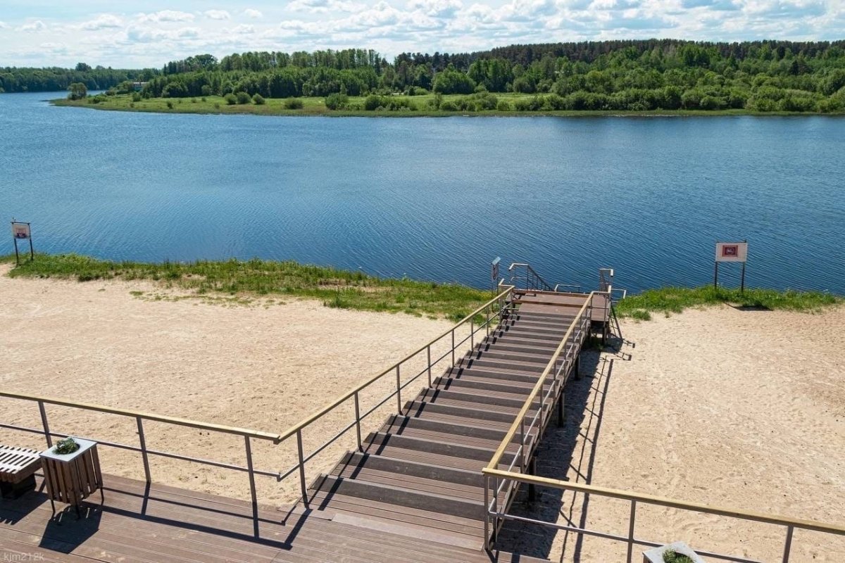 Парк пляж Сясьстрой