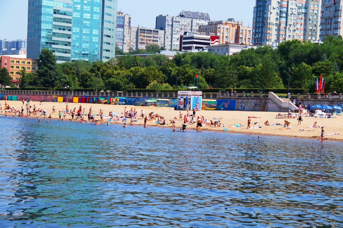 Пляж на 5 просеке Самара