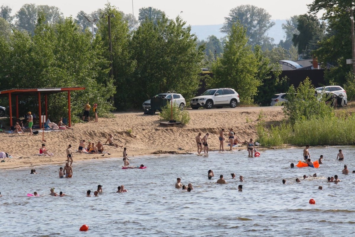 Казань пляж