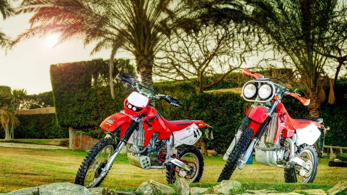 Эндуро обои Honda XR