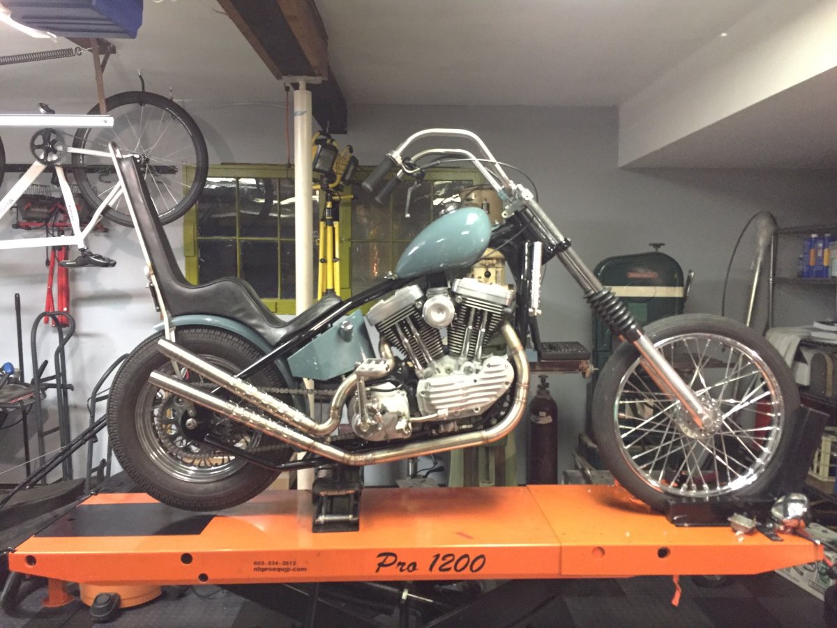 Чоппер Hardtail