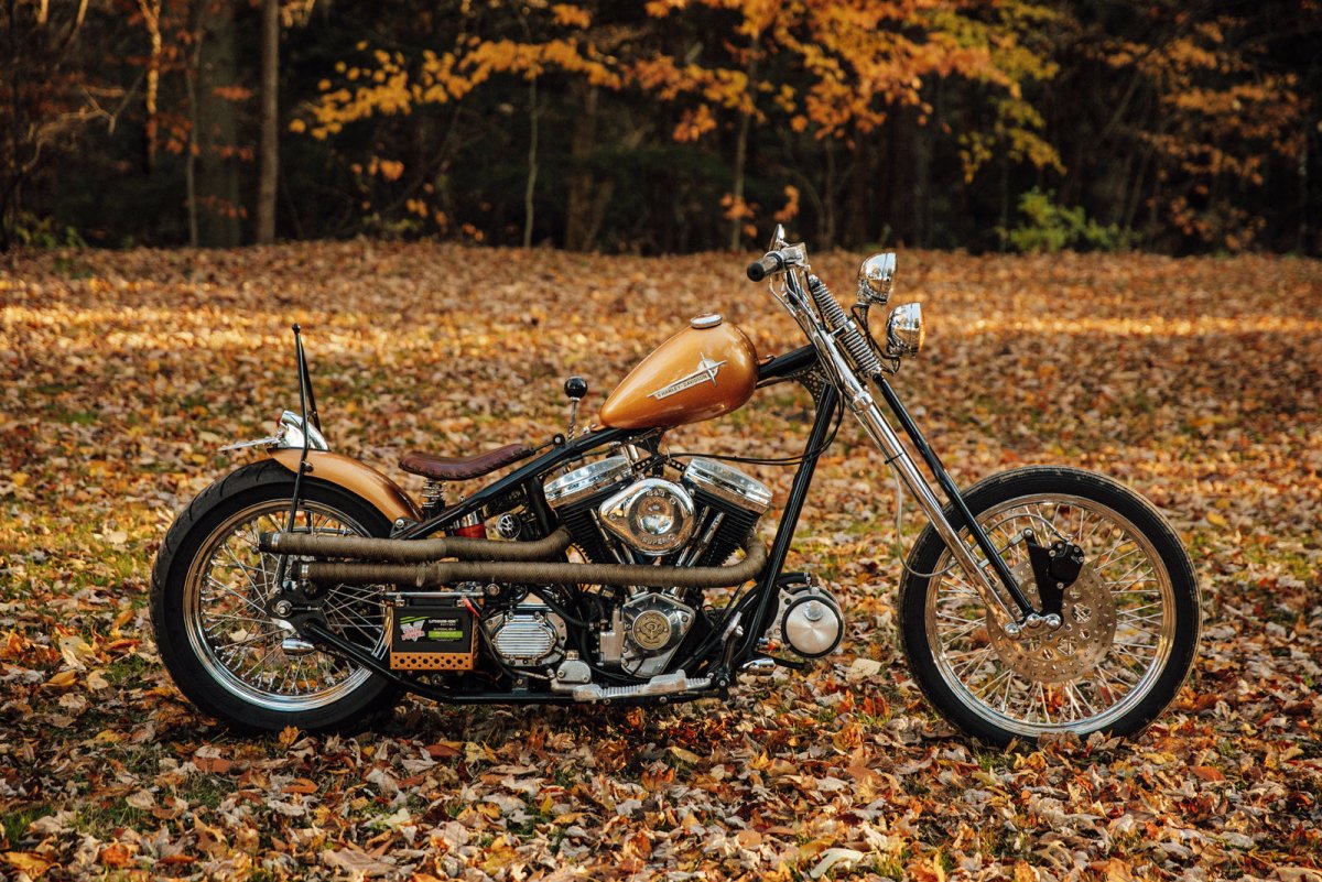 Чоппер Harley Davidson EVO
