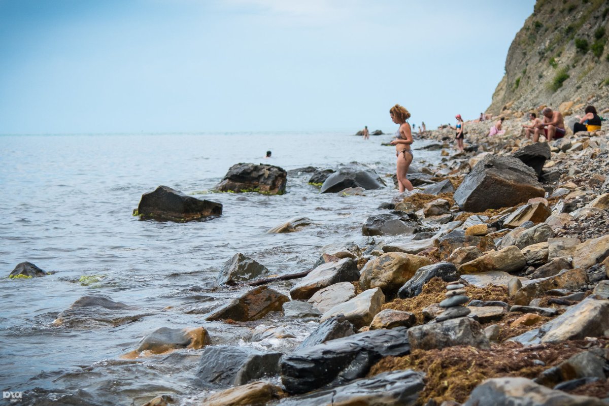 Фото на нудике чёрное море