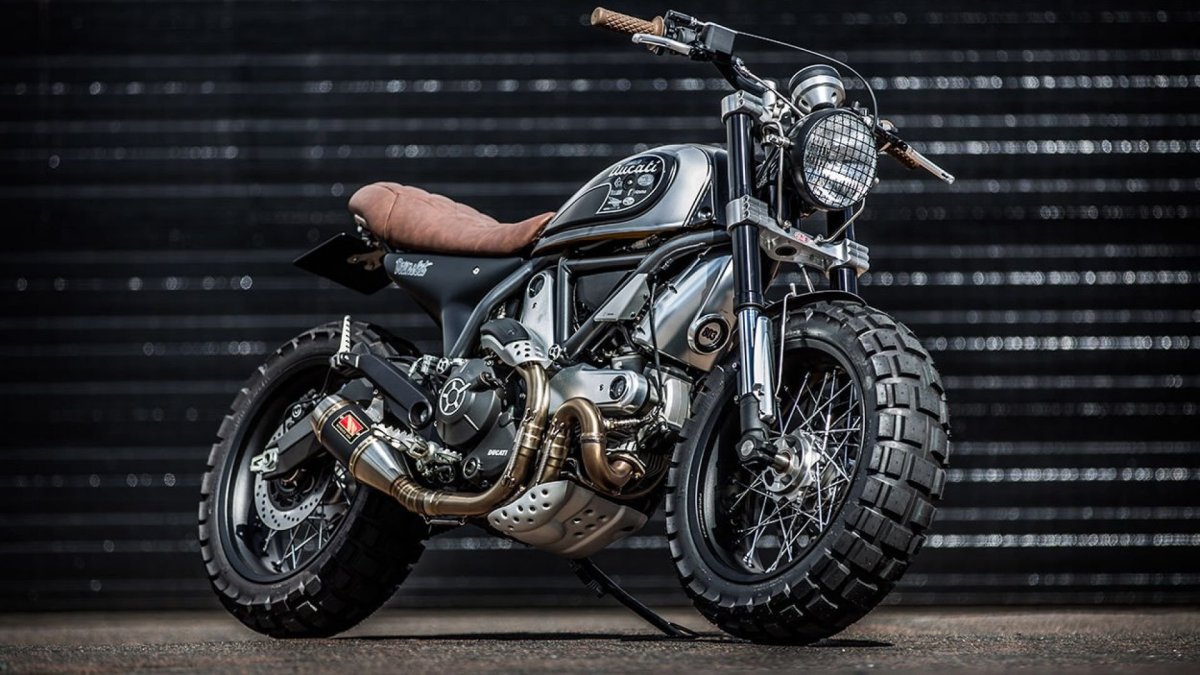 Moto Custom скремблер
