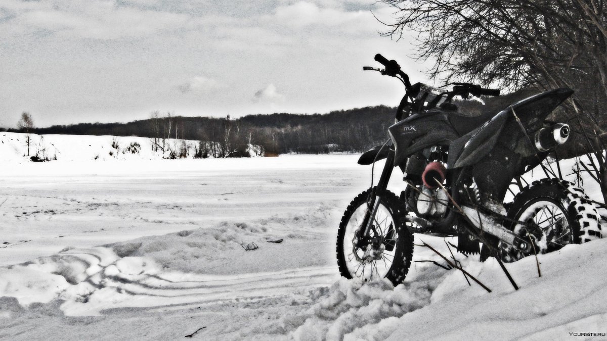 Зимний мотоцикл