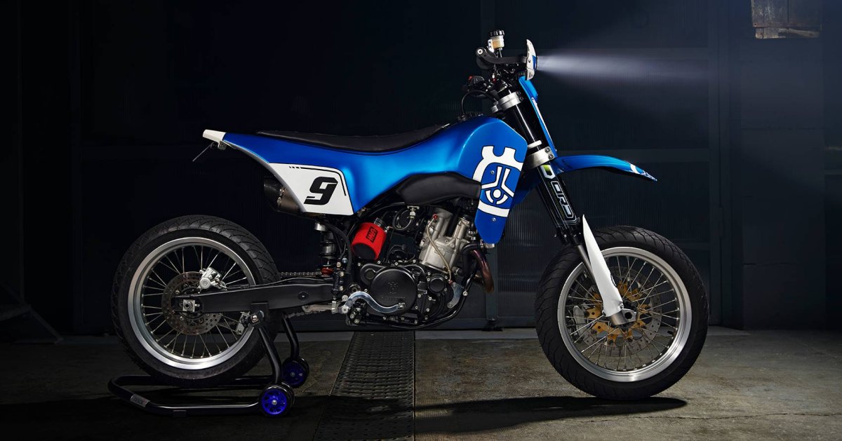 Супермото Husqvarna кастом