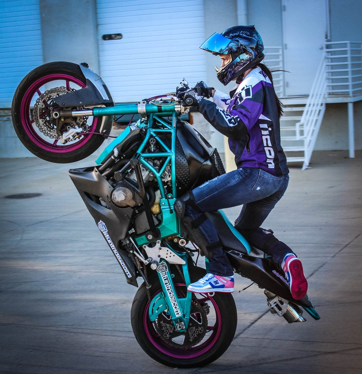Stunt Bike мото