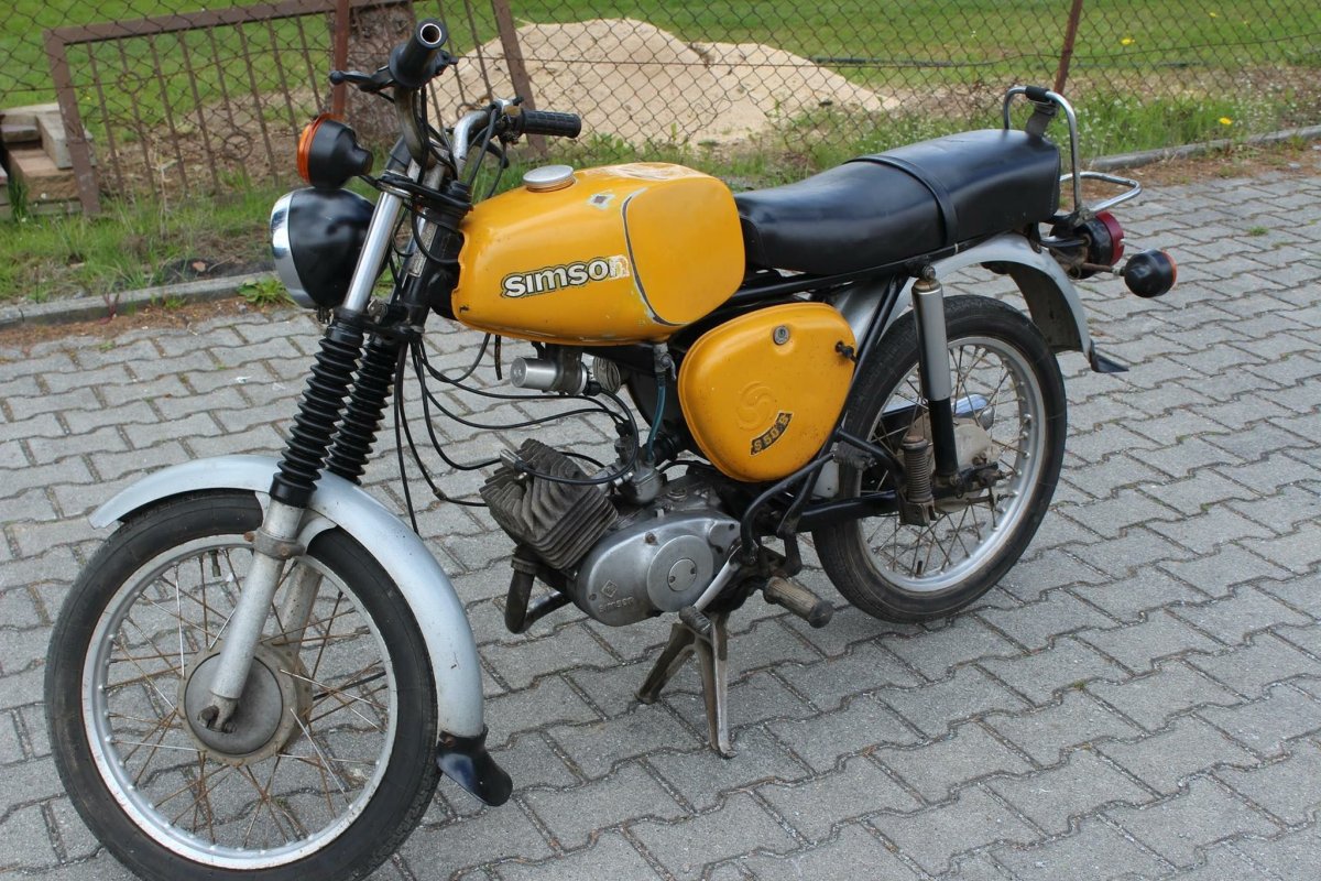 Симсон с50 мопед