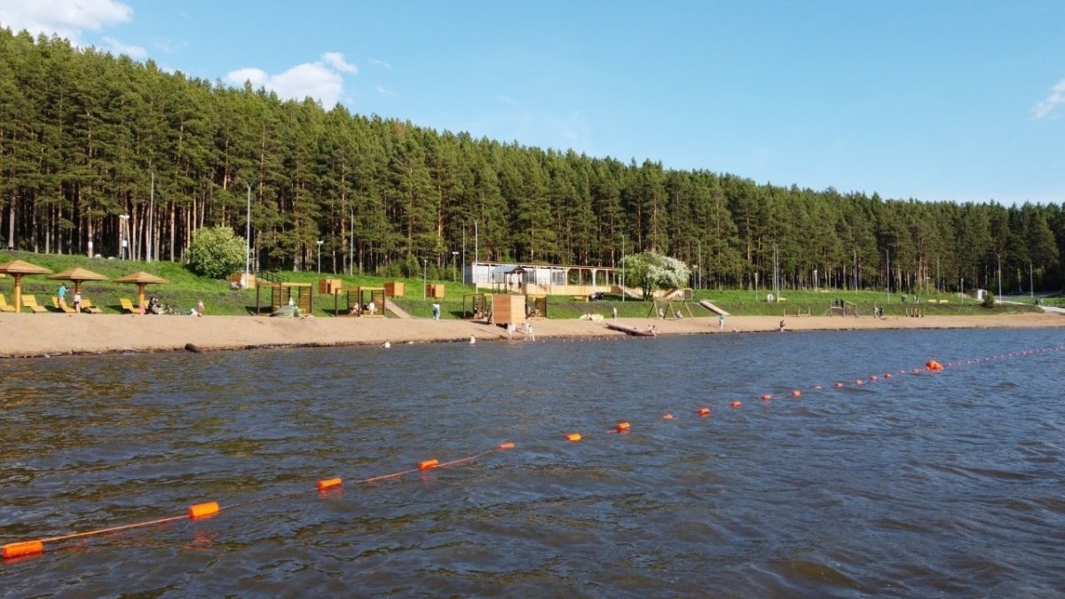 Пляжи Уфы 2022