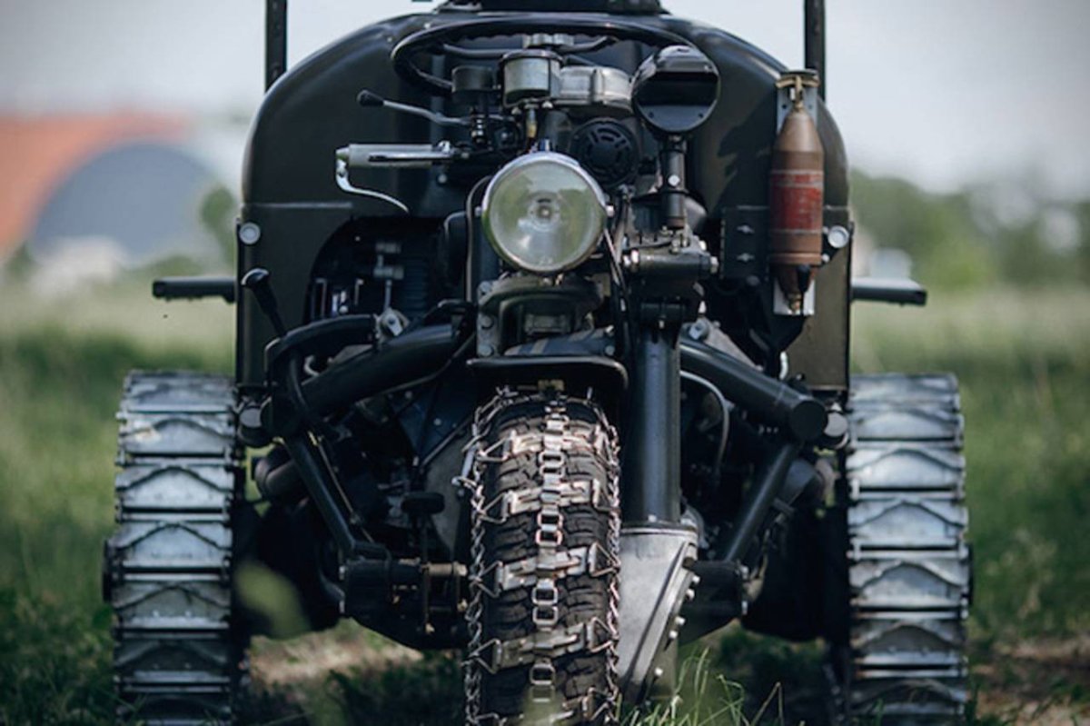 Moto Guzzi 3x3 Mule Engineering - 1960/61
