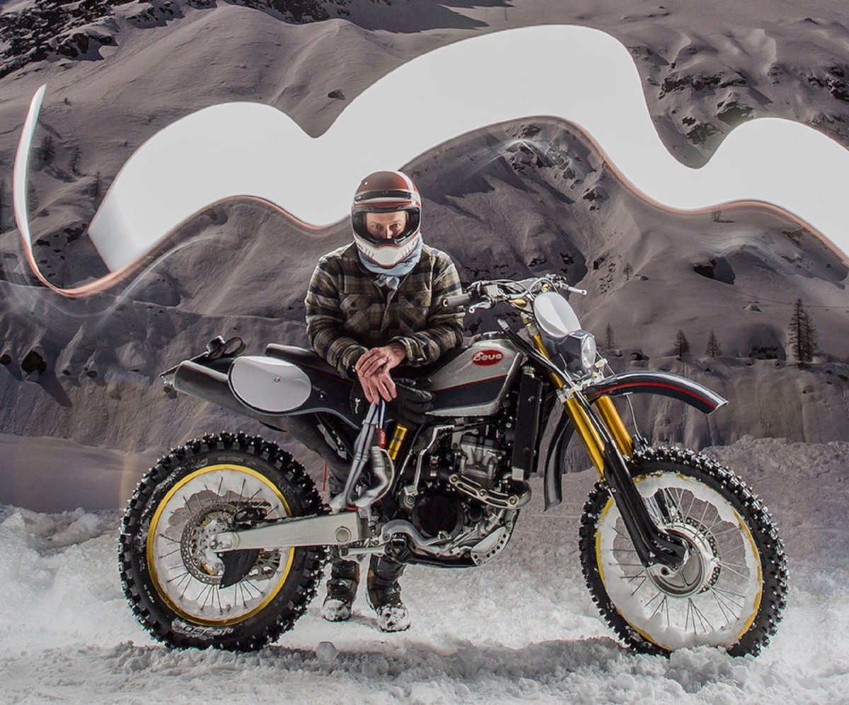 Полноприводный мотоцикл Yamaha 2-Trac