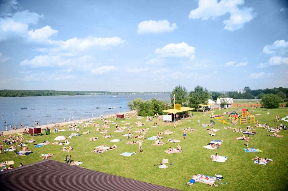 Пляж Новоалександрово Клязьминское