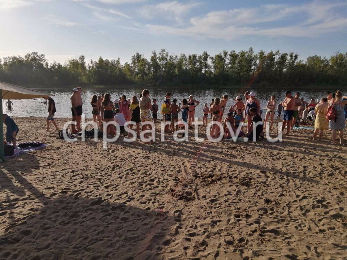 Пляж Маркс Саратовская область городской