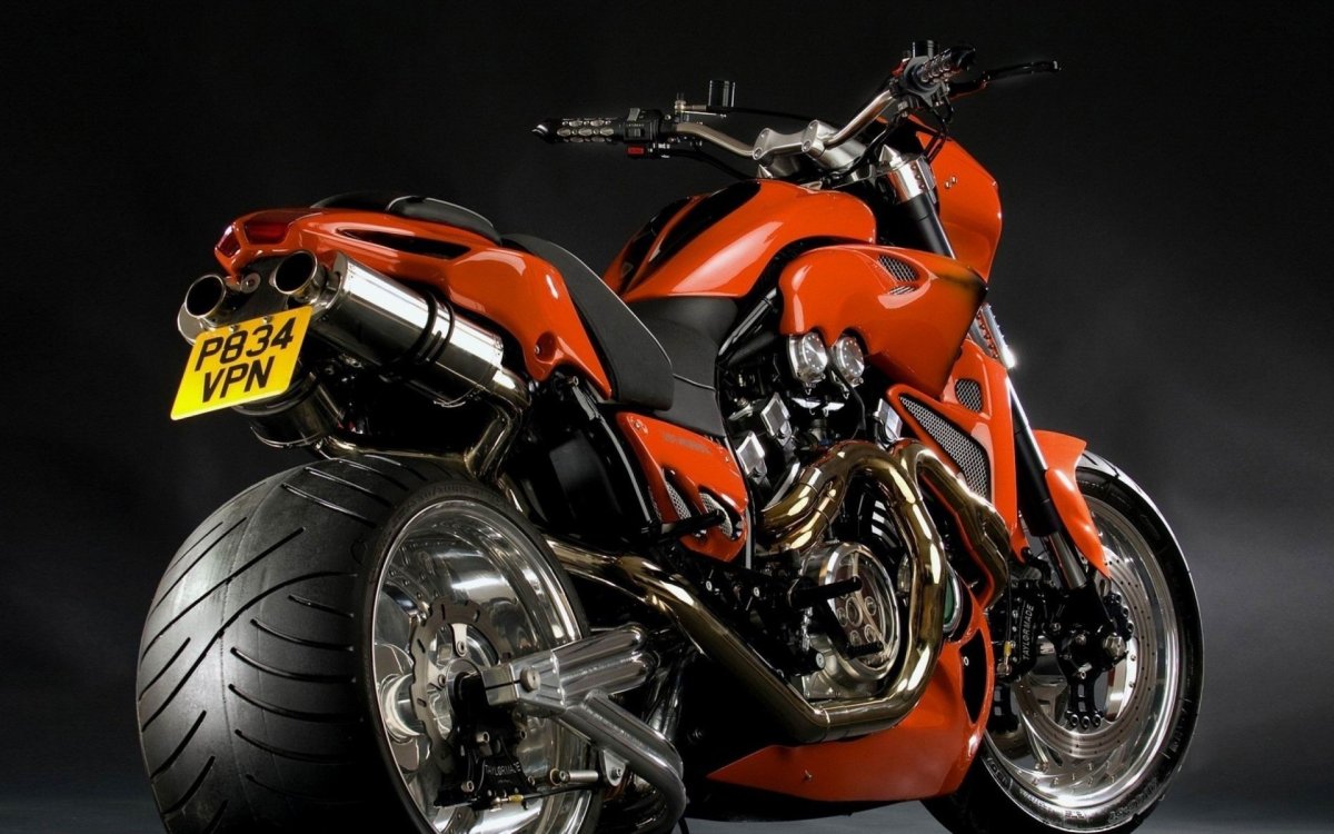 Мотоцикл Yamaha r MAXКРАСНЫЙ