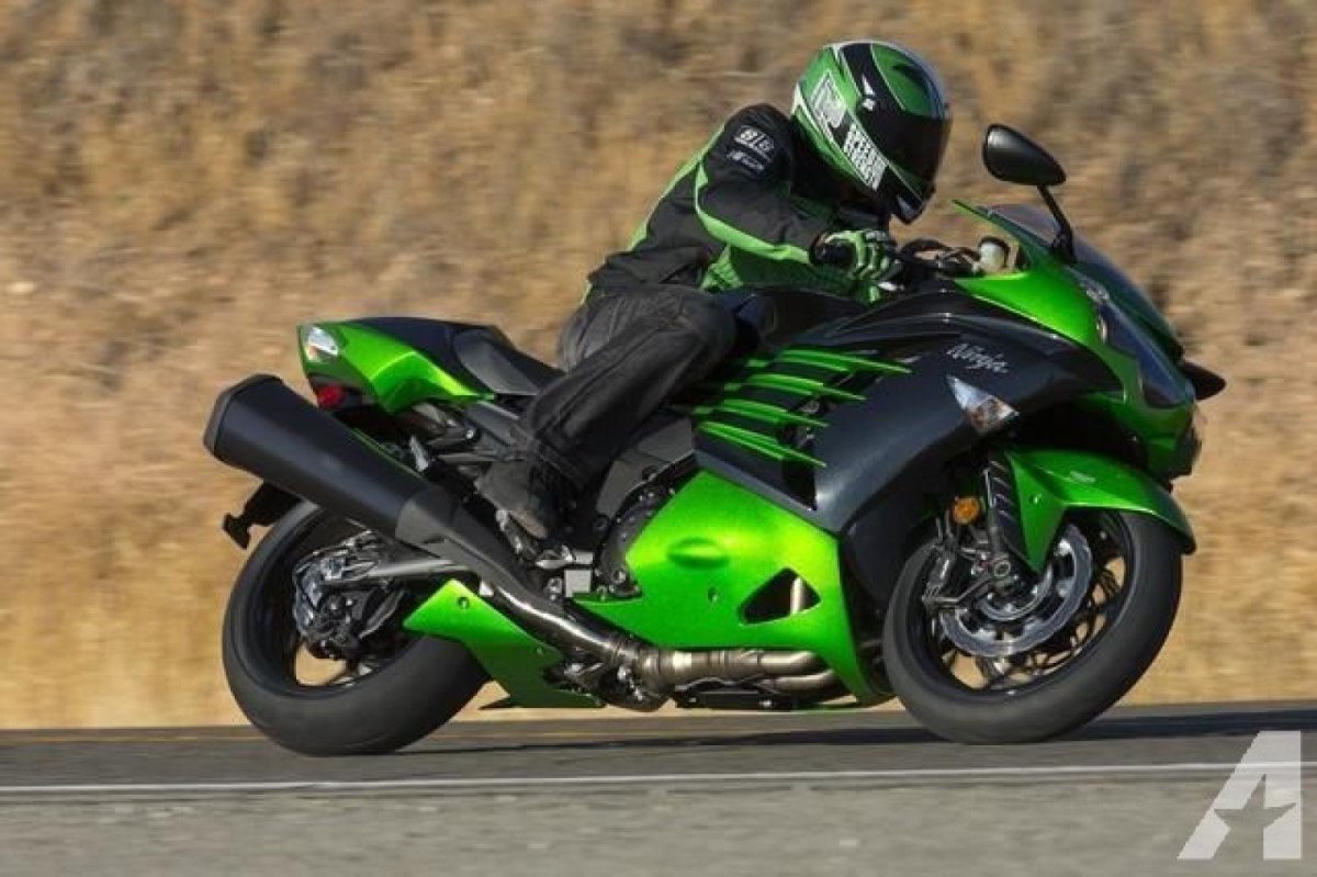 Kawasaki Ninja ZX-14r чёрный