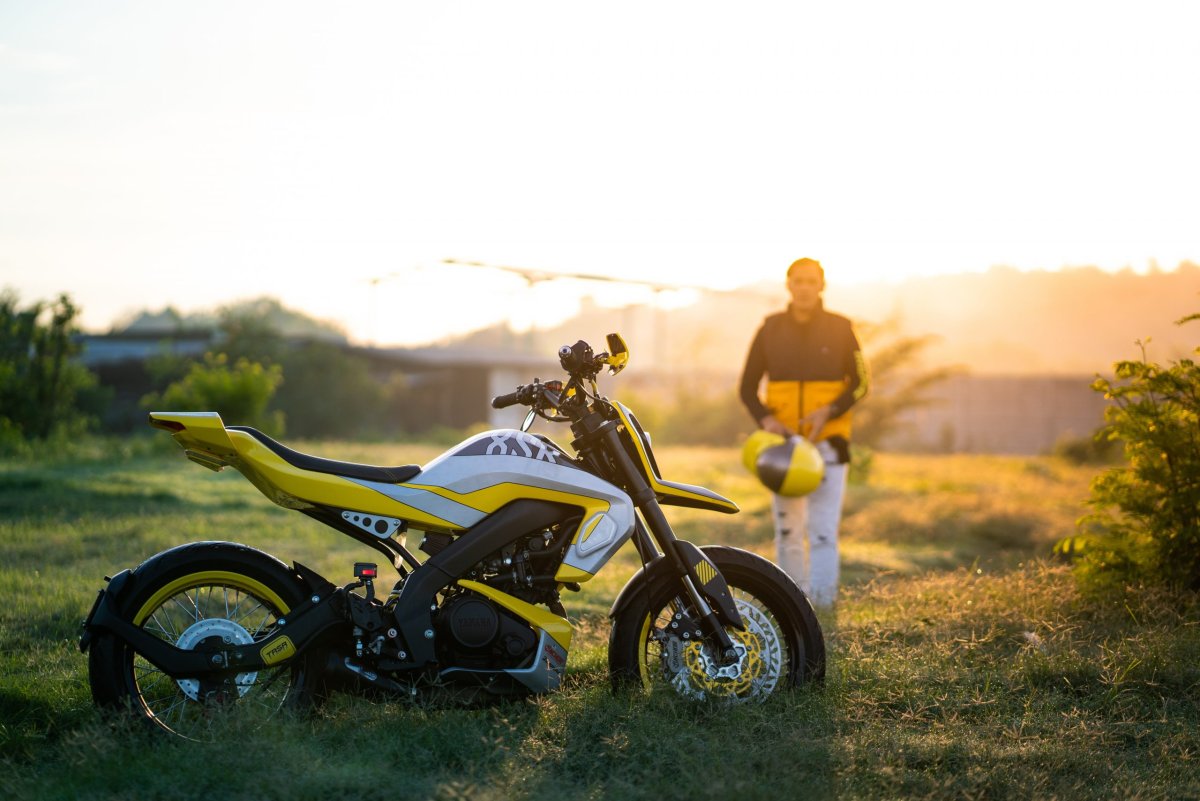 Кастом Yamaha xsr155