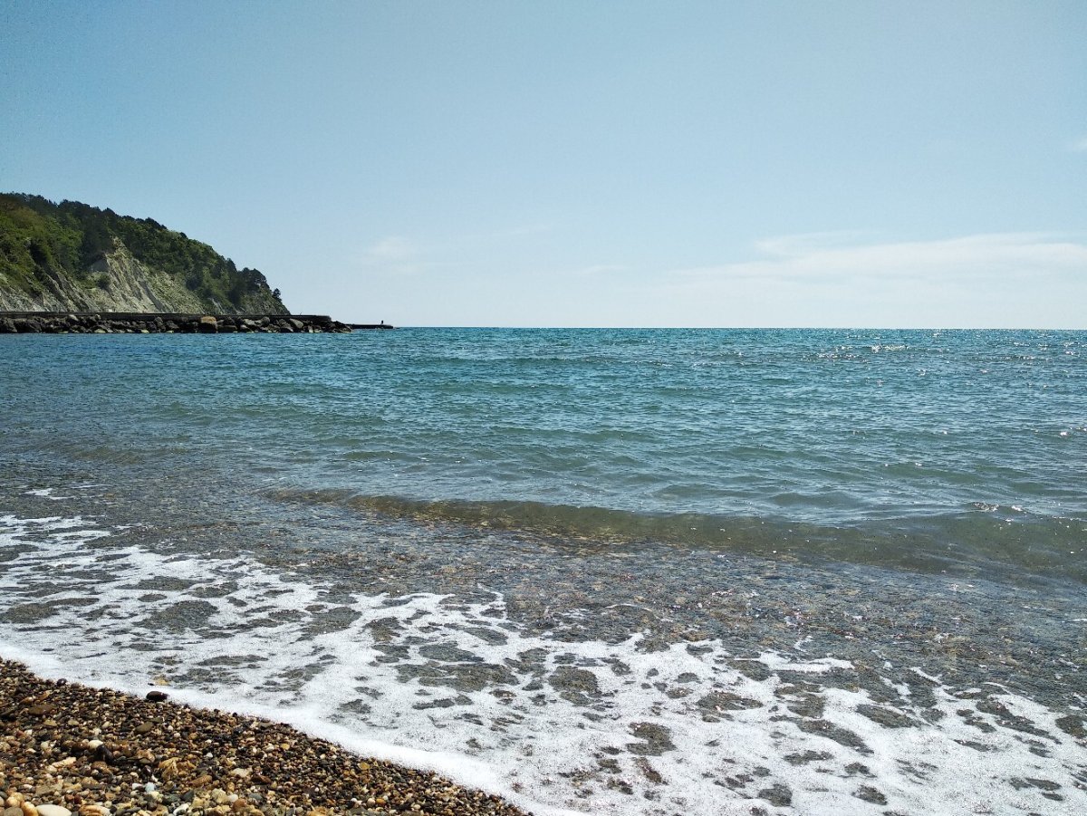 Черное море Джубга пляж
