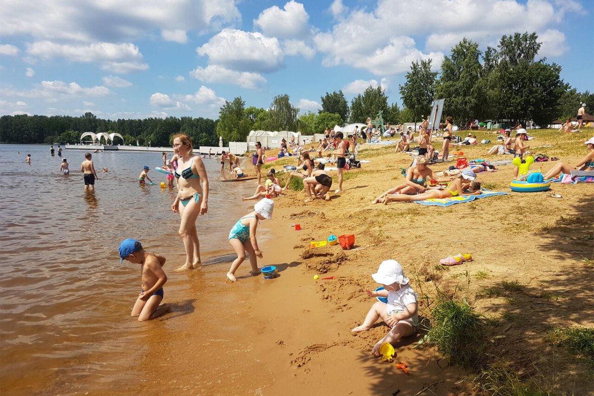 Пляж Пирогово Мытищи