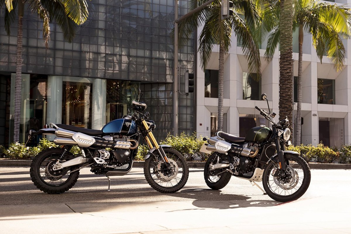 Триумф Scrambler 1200 Хе