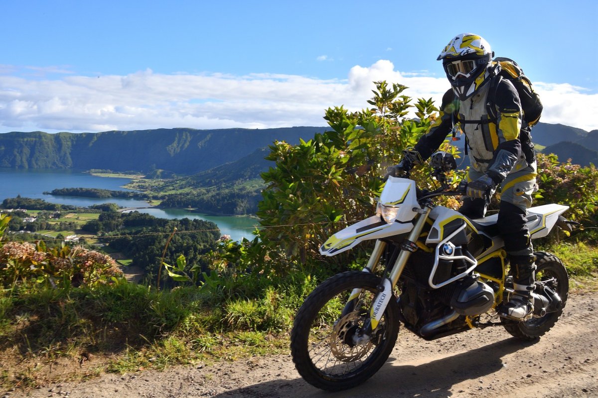BMW 1200gs посадка