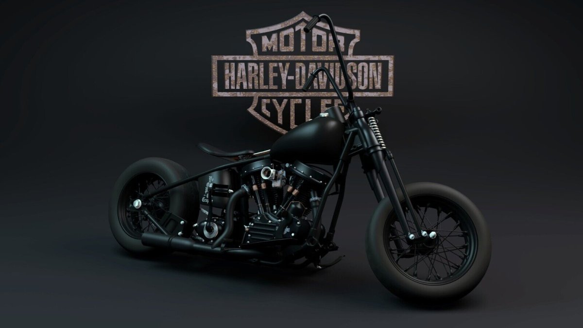 Harley Davidson Bobber обои